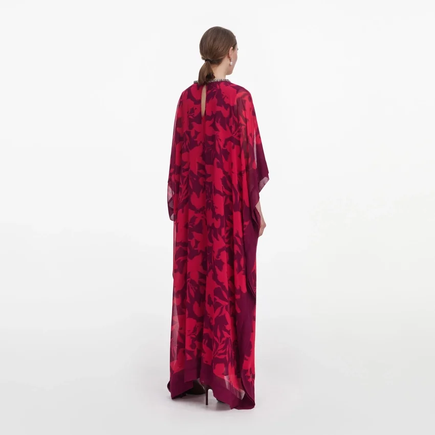 Pink Floral Kaftan Pink Floral Kaftan
