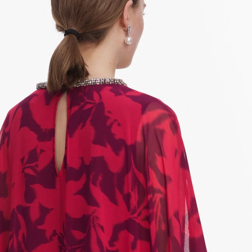 Pink Floral Kaftan Pink Floral Kaftan