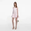 Pink Flower Taffeta Dress