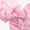 Pink Georgette Flower Maxi Dress Pink Georgette Flower Maxi Dress