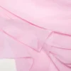 Pink Georgette Frill Maxi Dress
