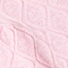Pink Lace Bow Knit Skirt