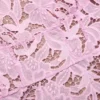Pink Lace Flared Mini Dress