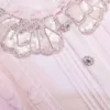 Pink Pleated Georgette Midi Dress Pink Pleated Georgette Midi Dress