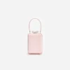 Pink Satin Floral Beaded Micro Bag
