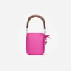 Pink Satin Mini Tote Bag