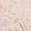 Pink Sequin Embellished Dress