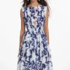 Printed Georgette Maxi Dress Printed Georgette Maxi Dress