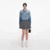 Rhinestone Denim Shirt