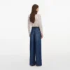 Rhinestone Stripe Denim Jeans