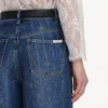 Rhinestone Stripe Denim Jeans