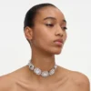Silver Crystal Necklace