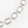 Silver Crystal Necklace