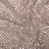 Silver Rhinestone Drape Maxi Dress