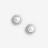 Small Crystal Pearl Earrings