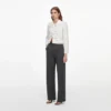 White Boucle Boxy Jacket