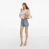White Crochet Broderie Lace Top
