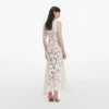White Crochet Maxi Dress