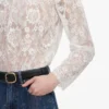 White Lace Blouse