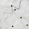 White Lace Collared Maxi Dress White Lace Collared Maxi Dress