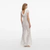White Lace Scoop Back Maxi Dress White Lace Scoop Back Maxi Dress