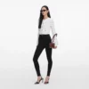 White Pointelle Diamante Cardigan