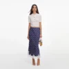 White Pointelle Knit Top
