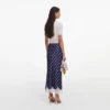 White Pointelle Knit Top