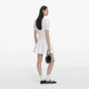 White Pointelle Knit Top
