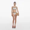 White Polka Dot Bikini Bottoms