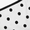 White Polka Dot Bikini Bottoms
