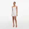 White Sequin Lace Mini Dress White Sequin Lace Mini Dress