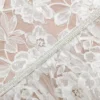 White Sequin Lace Tiered Maxi Dress White Sequin Lace Tiered Maxi Dress