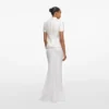 White Sequin Tailored Maxi Dress White Sequin Tailored Maxi Dress