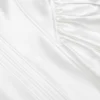 White Taffeta Flared Mini Dress White Taffeta Flared Mini Dress