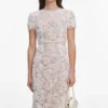White Tulle Lace Maxi Dress White Tulle Lace Maxi Dress