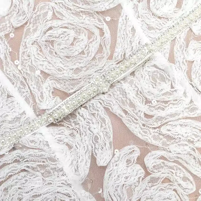 White Tulle Lace Midi Dress White Tulle Lace Midi Dress