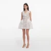 White Tulle Lace Mini Dress White Tulle Lace Mini Dress