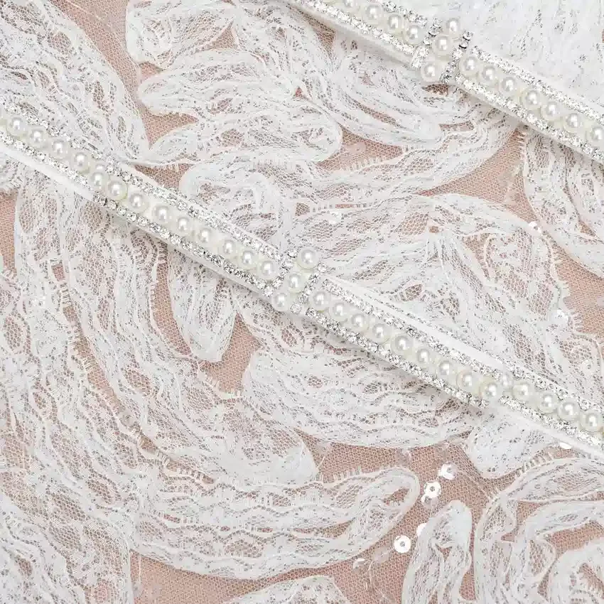 White Tulle Lace Mini Dress White Tulle Lace Mini Dress