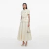 Yellow Crepe Tailored Midi Dress Yellow Crepe Tailored Midi Dress