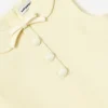 Yellow Taffeta Shift Dress